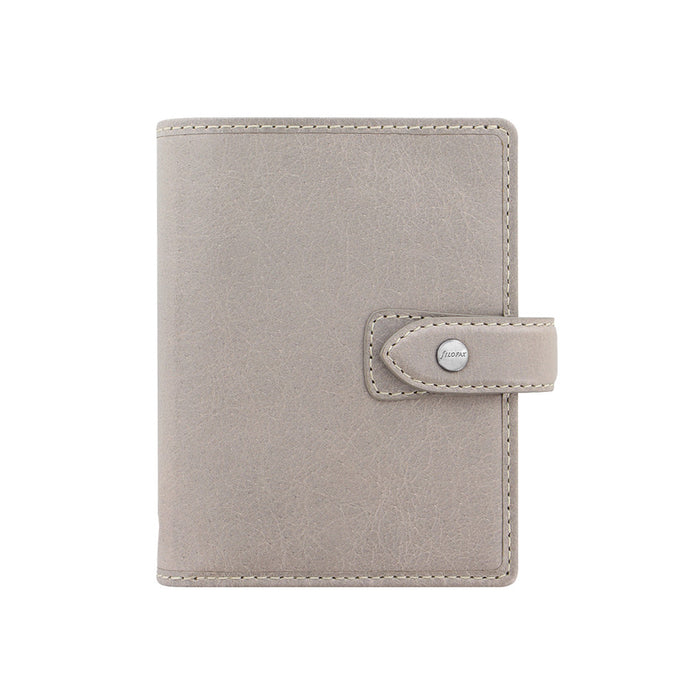 Filofax Malden Pocket Organiser Stone by Filofax at Cult Pens
