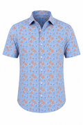 Fiore Print Stretch Shirt