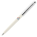 Fisher Space Pen Cap-O-Matic Pressurised Ballpoint Pen White with Artemis Logo by Fisher Space Pen at Cult Pens