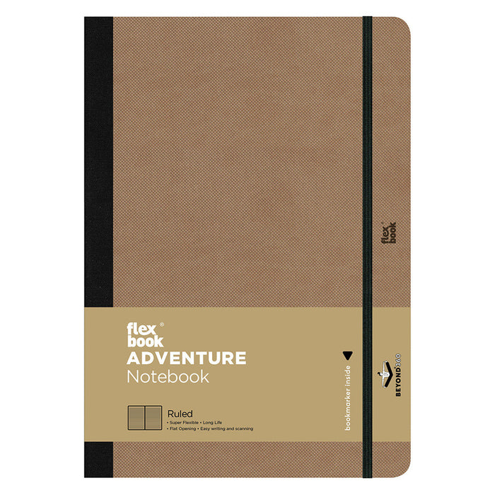 Flexbook Flex Global Adventure Notebook Large Camel by Flexbook at Cult Pens