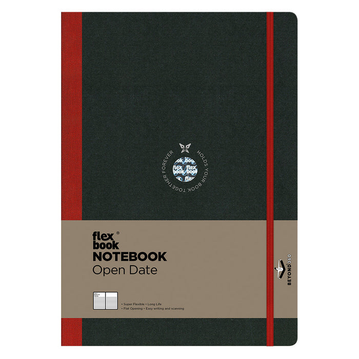 Flexbook Flex Global Notebook and Diary Large Red by Flexbook at Cult Pens
