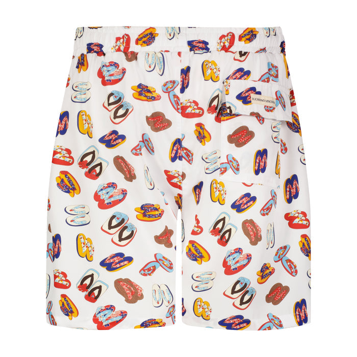 Flip Flop Swim Trunks