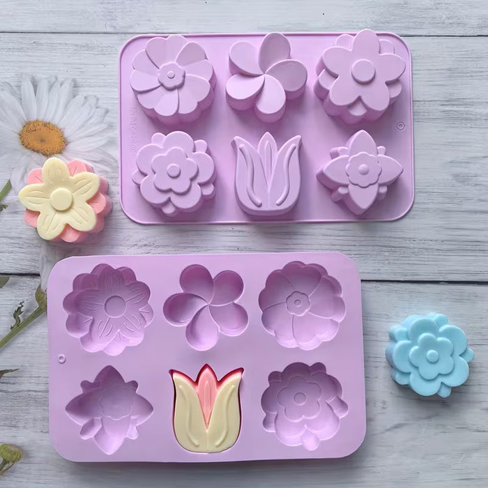 Flower Mix Silicon Mold