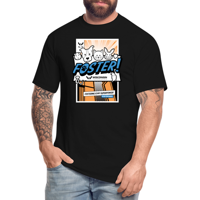 Foster Comic Classic Tall T-Shirt - black