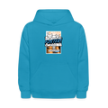 Foster Comic Kids' Hoodie - turquoise