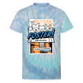 Foster Comic Tie Dye T-Shirt - blue lagoon