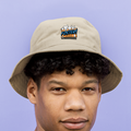 Foster Logo Bucket Hat - cream