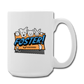 Foster Logo Coffee/Tea Mug 15 oz - white