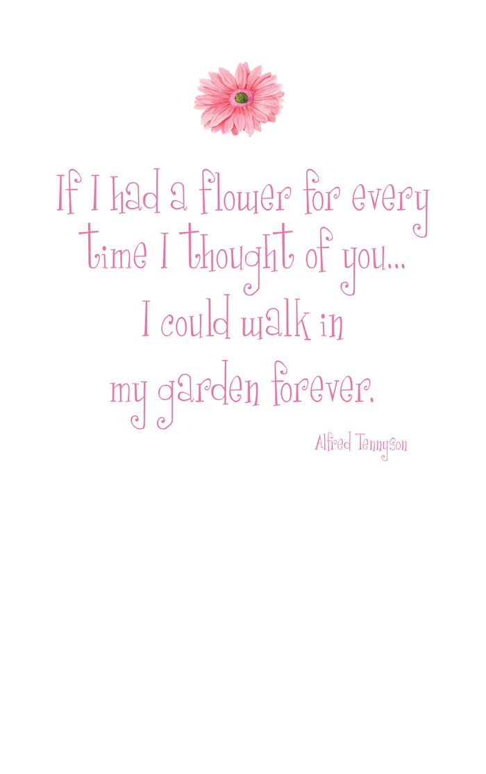 GAW936W Gerber Daisy Greeting Card