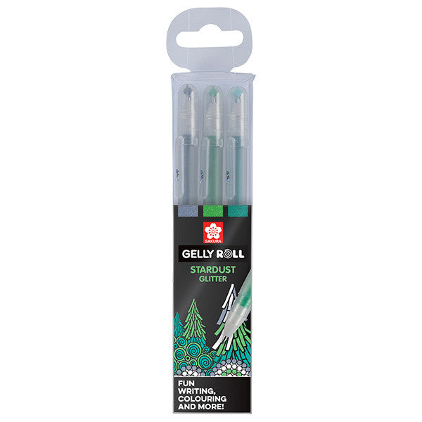 Gelly Roll Stardust Set of 3 by Gelly Roll at Cult Pens
