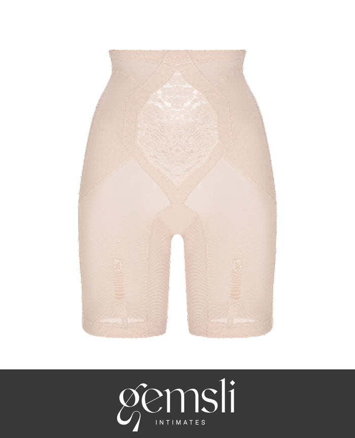 Gemsli Custom Maid CM1559 - Waistline Shaping Shorts Girdle Beige