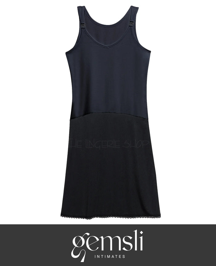 Gemsli FK310 Solid Color Full Slip with Nursing Clasps