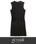 Gemsli FL314 Crew Neck Solid Color Combination Full Slip