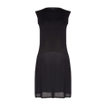 gemsli - sleeveless nursing shell slip with zipper, viscose top nylon bottom-Full Slips-Black-37"-32