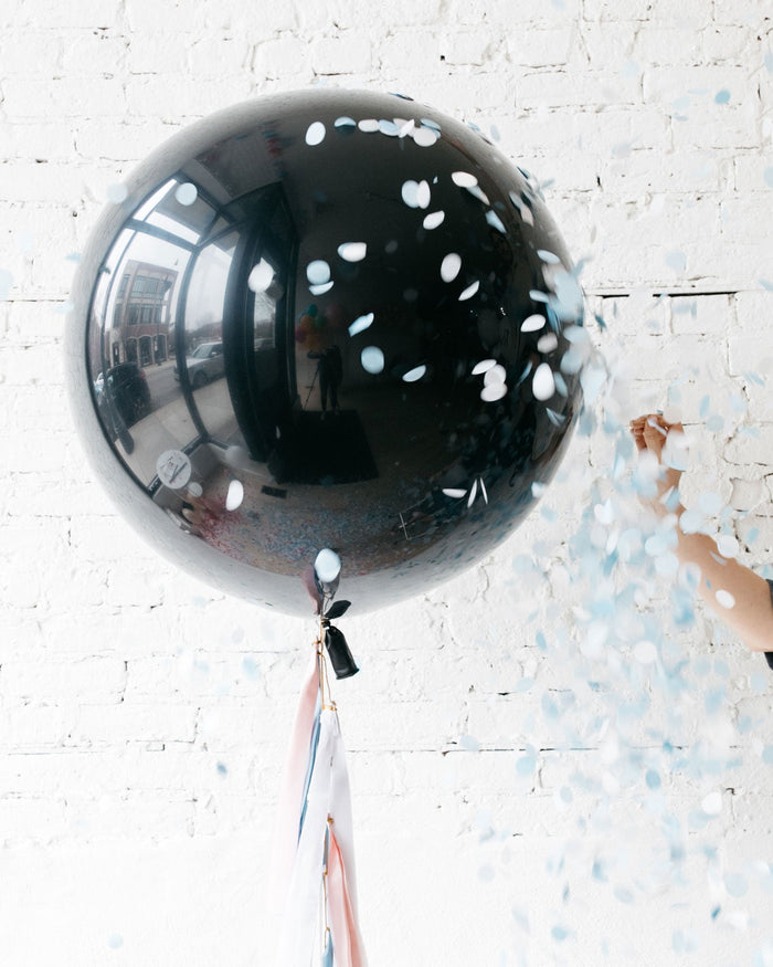Gender Reveal - POPPING Confetti Giant with Tassel
