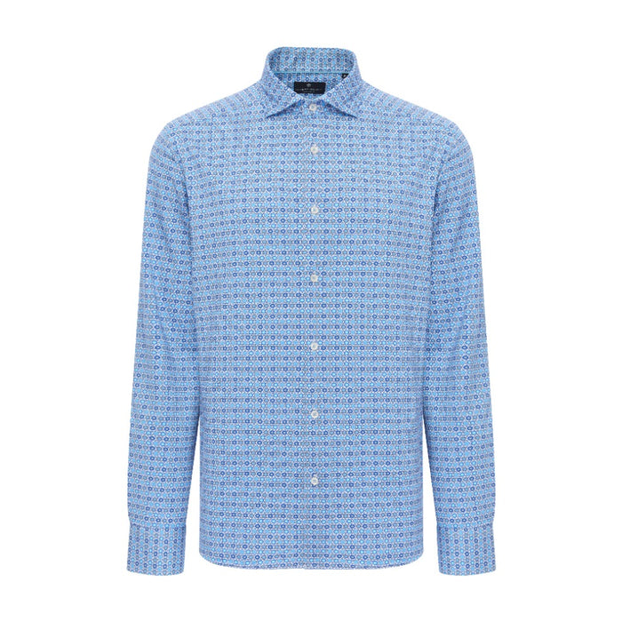 Geo Circle Print Shirt