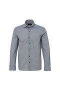 Geo Print Button Down Shirt