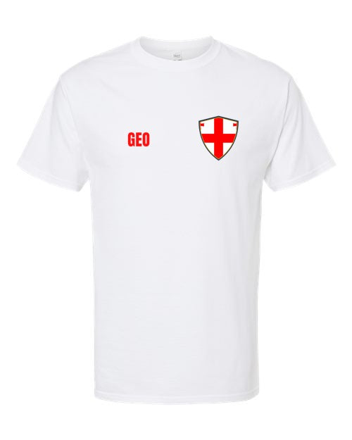 Georgia Soccer Tee — Retro National Crest | NYC Factory
