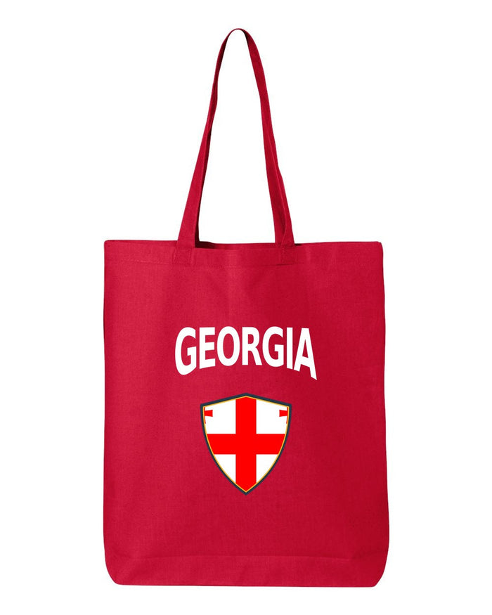 Georgia Soccer Tote Bag — Arched National Crest | NYC Factory
