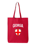 Georgia Soccer Tote Bag — Arched National Crest | NYC Factory