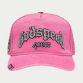 God Speed Forever Pink Trucker Hat (Fuchsia Washed)