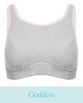 GoddessFGD6910 Sport Wireless Sports Bra