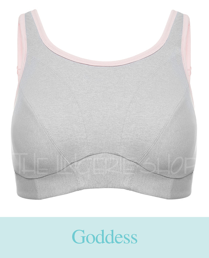 GoddessFGD6910 Sport Wireless Sports Bra