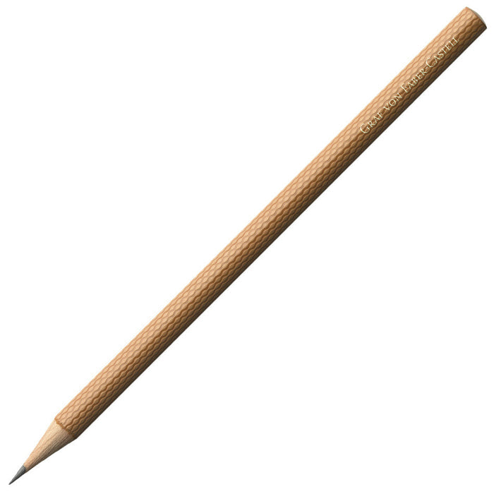 Graf von Faber-Castell Guilloche Colours Pencil Set of 3 Cognac by Graf von Faber-Castell at Cult Pens