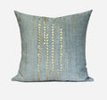 Grey Blue Decorative Throw Pillow for Couch, Large Square Pillows, Modern Sofa Pillows, Simple Modern Throw Pillows for Couch-Paintingforhome