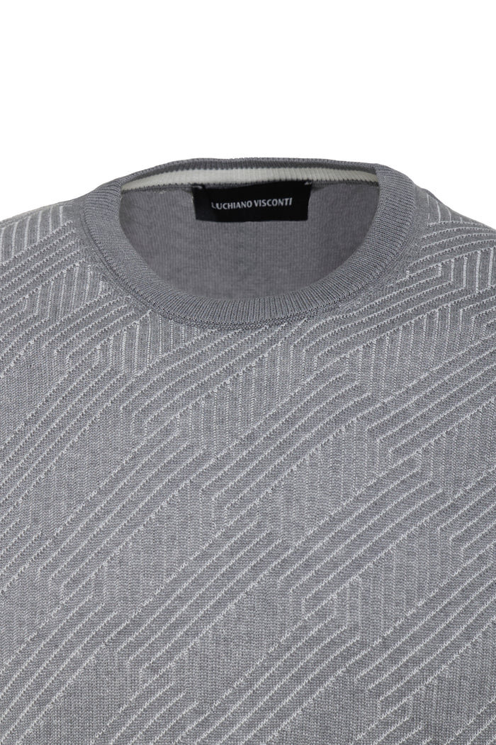 Grey Catena Crew Neck