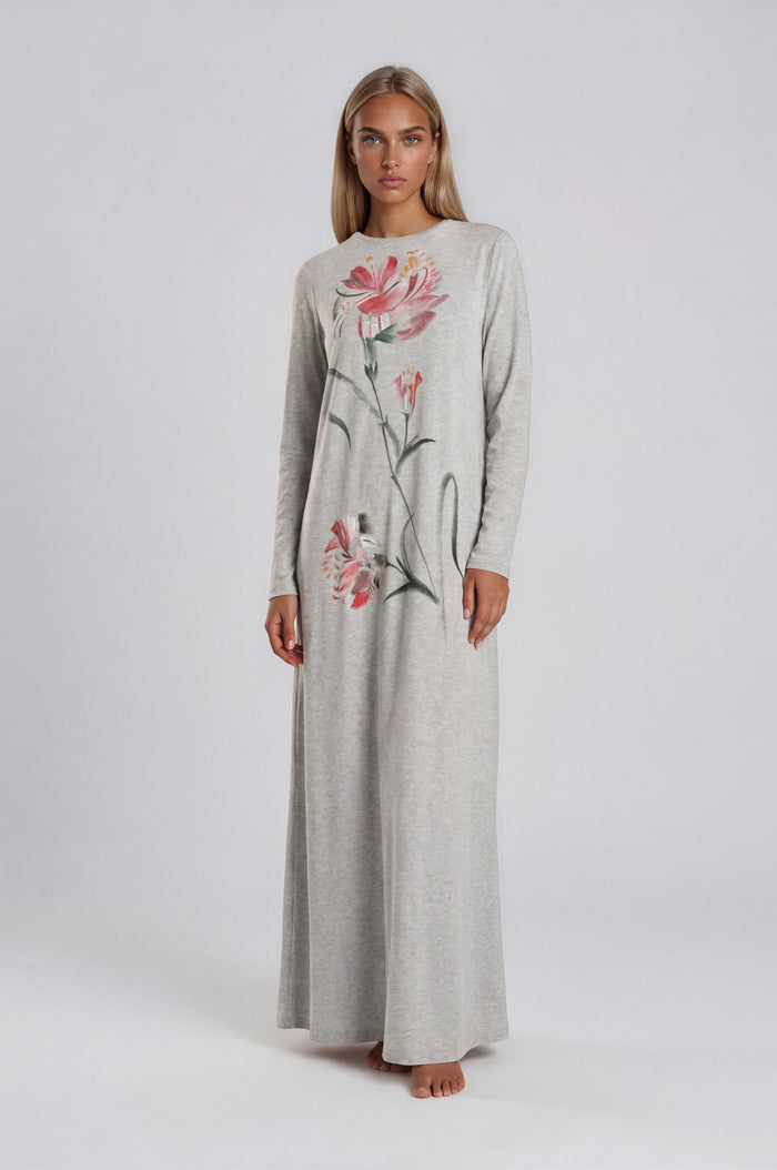 Grey Garden Nursing Nightgown