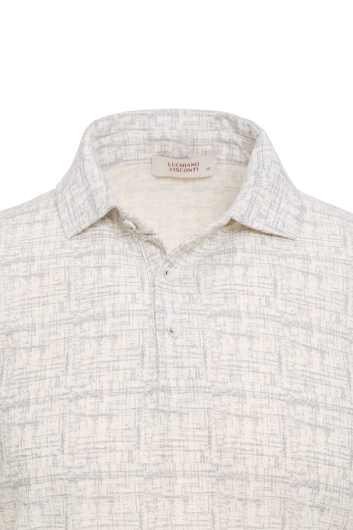 Grey Luce Stretch Polo