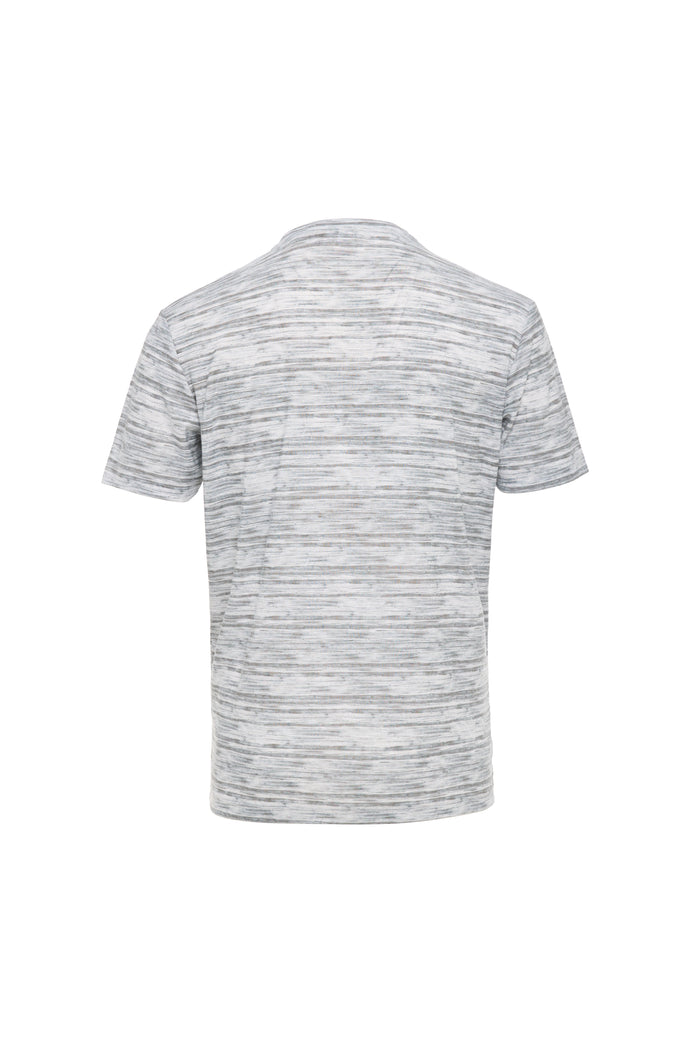 Grey Ripples Soft Tee