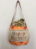 Harvest Pumpkin Door Hanger