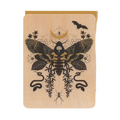 Hawkmoth Wood Greeting Card