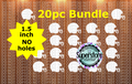 Helmet - 1.5 inch  (great for badge reels & hairbow centers)