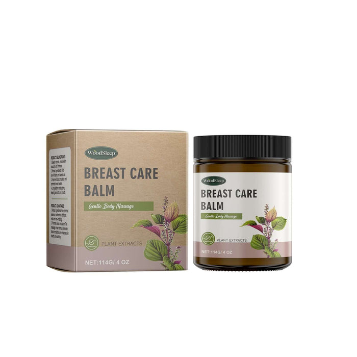 Crème hydratante pour la poitrine à base d'herbes, contenant des ingrédients naturels pour soin et humidification efficace.