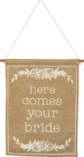 Here Comes Your Bride Banner