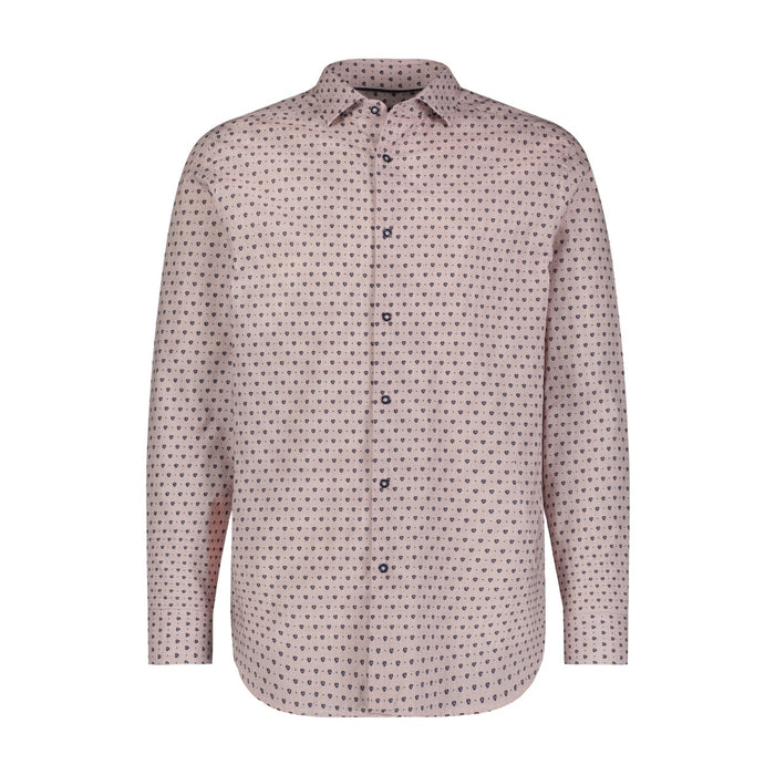 Floral patterned shirt on a white background