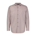 Patterned shirt on a white background