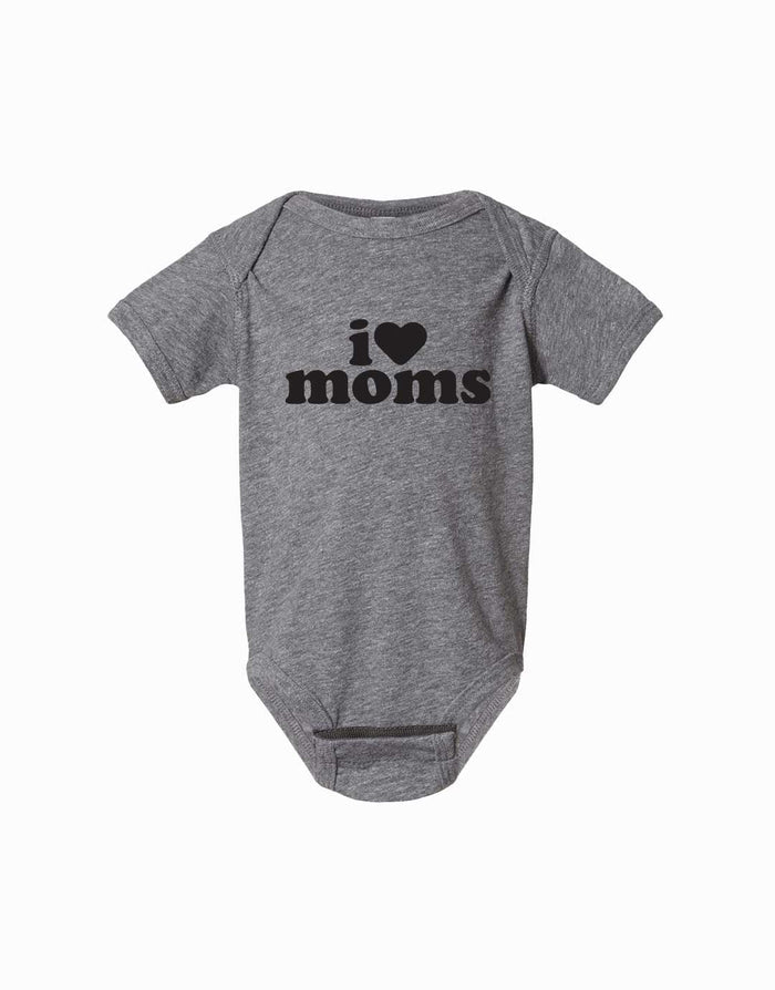 I Love Moms Onesie