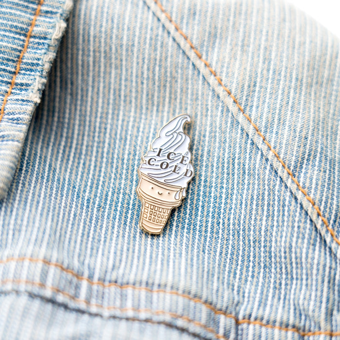 Ice Cold Ice Cream Pin