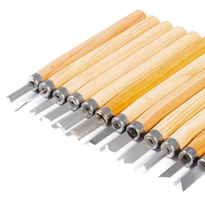Jakar Wood Carving Mini Chisel Set of 12 by Jakar at Cult Pens