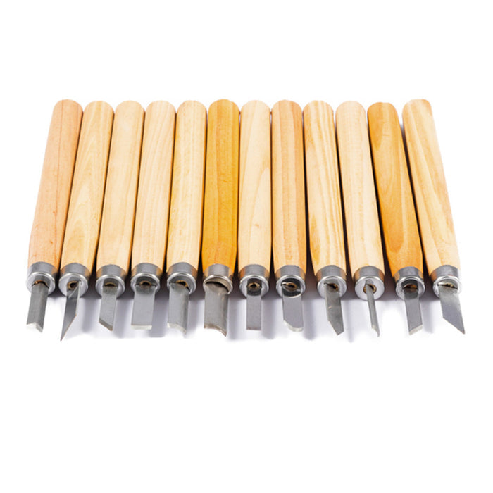 Jakar Wood Carving Mini Chisel Set of 12 by Jakar at Cult Pens