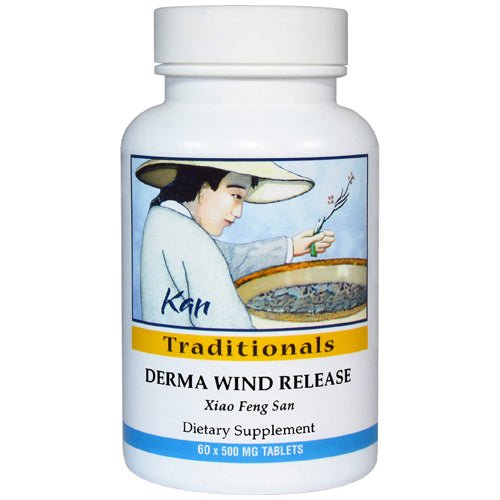 Kan Herb Traditionals Derma Wind Release 60 Tablets - The Oasis of Health