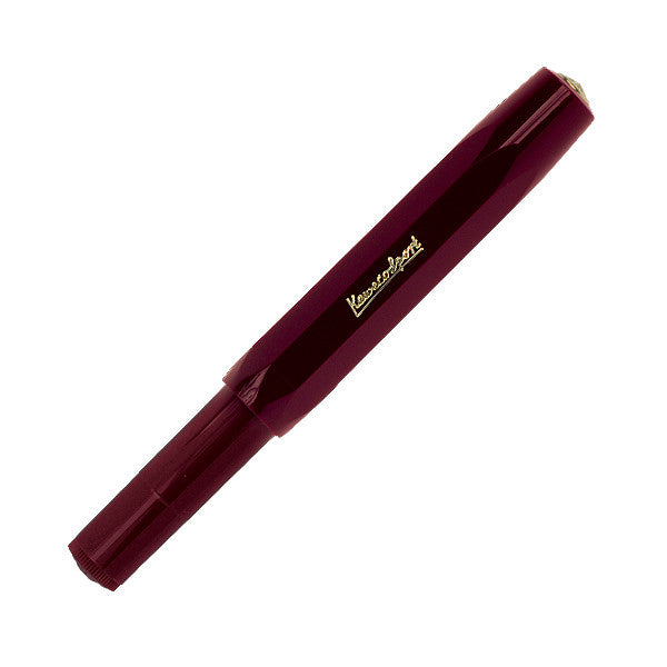 Kaweco Classic Sport Rollerball Pen Bordeaux Red by Kaweco at Cult Pens