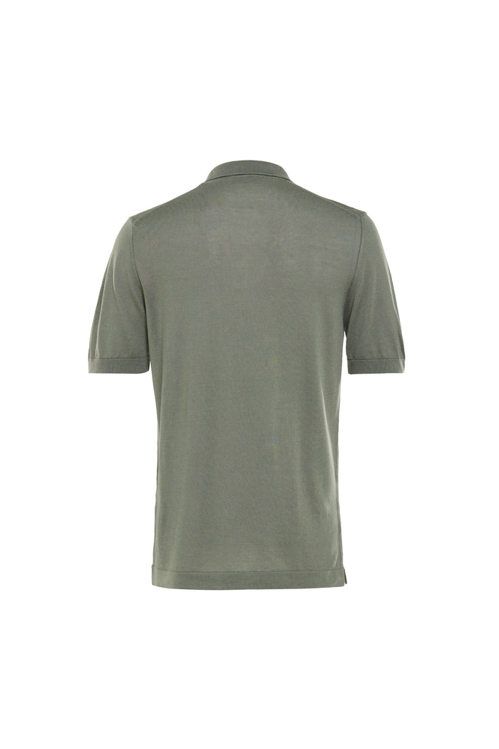 Khaki Ricorrere Solid Polo