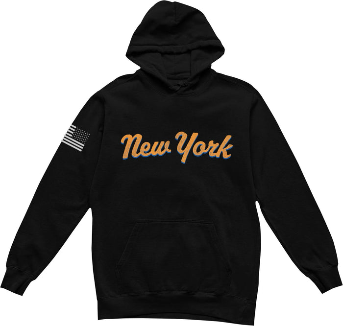 Men's Retro New York Brooklyn Hoodie Sports Fan Sweatshirt Custom