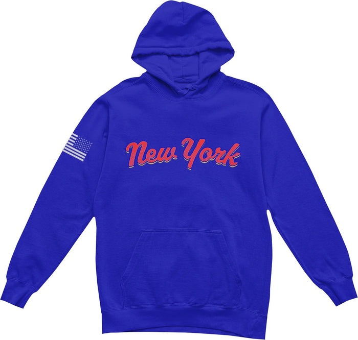 Men's Retro New York Brooklyn Hoodie Sports Fan Sweatshirt Custom