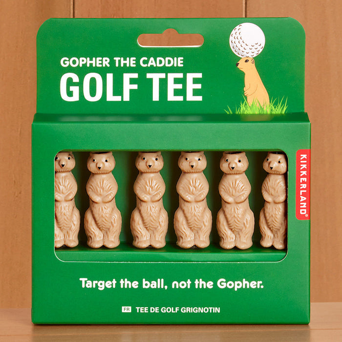 Kikkerland Gopher Golf Tees